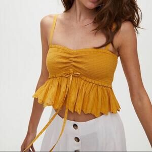 Aritzia | Wilfred Dareau Camisole Mustard Yellow women’s size medium